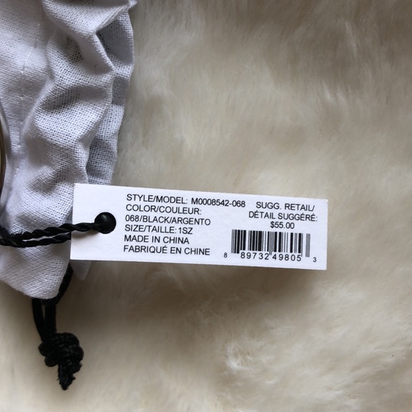 SOLD✅Mark Jacobs coin bracelet silver and black - Picture 9 of 9